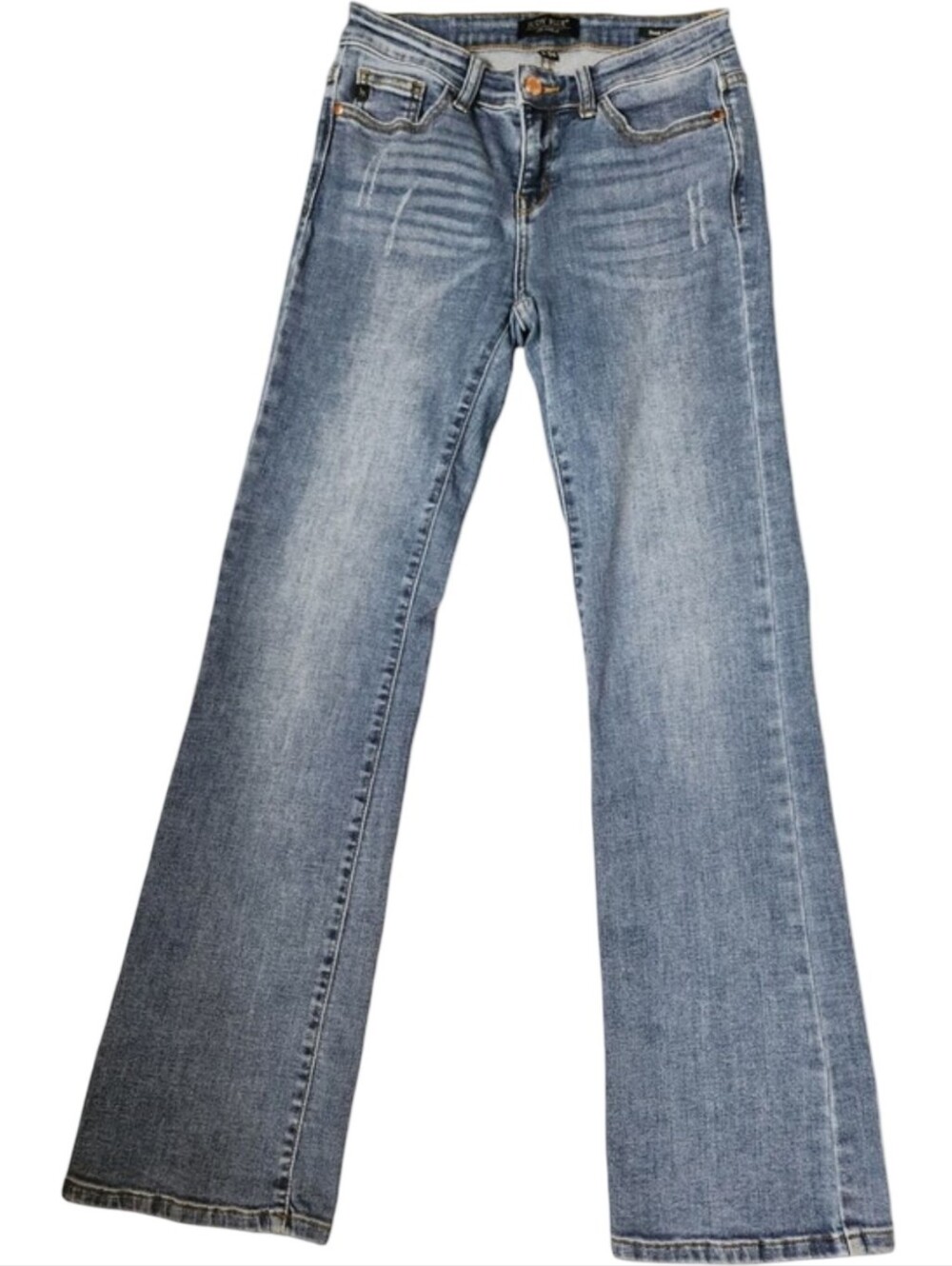 JUDY BLUE JB82350MD Mid Rise Bootcut Jeans Size 3 26 Medium Wash